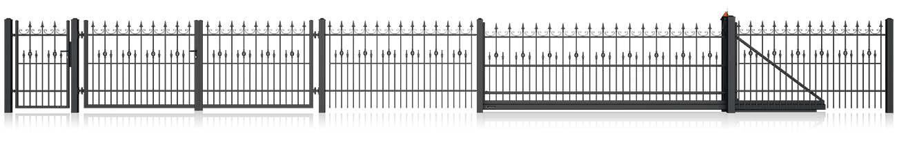Schmuckzaun Lux LUX 02 (AW.10.33)