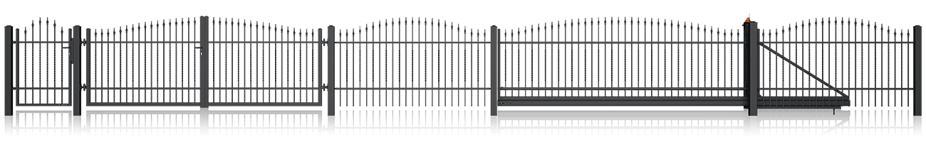 Schmuckzaun Lux LUX 06 (AW.10.46)