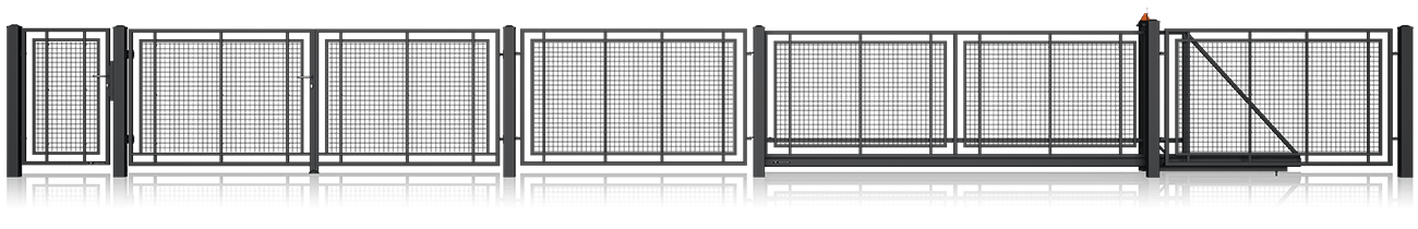 Schmuckzaun Modern MODERN AW.10.100