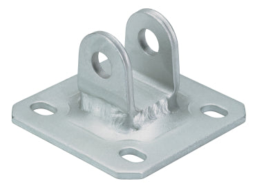 Mauerplatte M16 100 x100mm Torband Scharnier Wandplatte